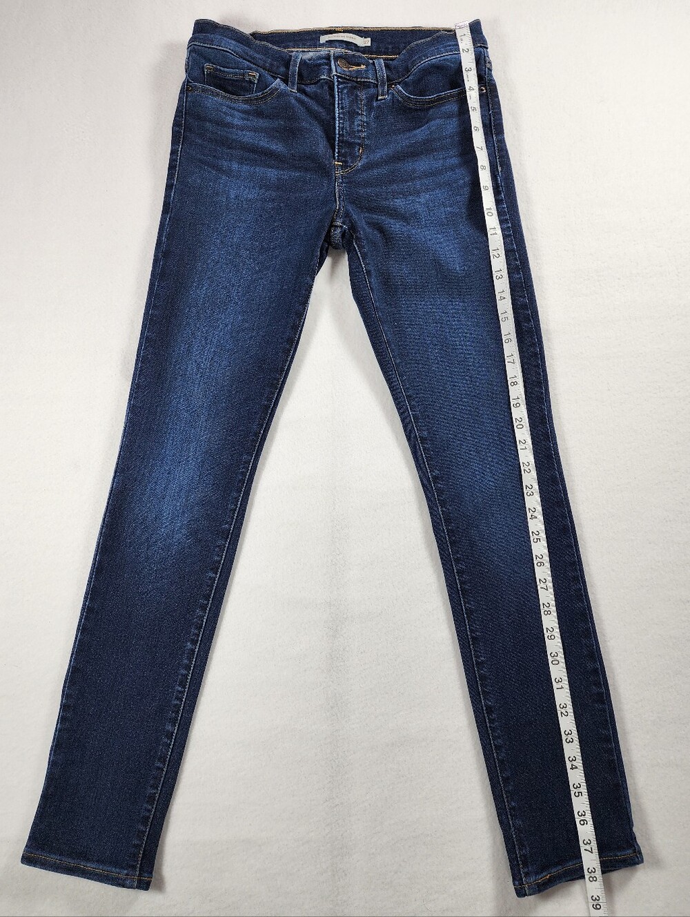 Levi's 311 Shaping Skinny Jeans Women's 27 Dark Wash Mid Rise Stretch - Picture 3 of 12